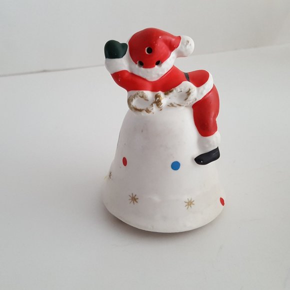 Vintage Napcoware Christmas Ceramic Santa Cinnamon Spice Shaker *AS IS - Picture 6 of 8